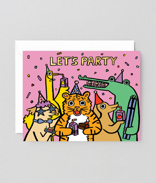 Kid's Party Greetings Card