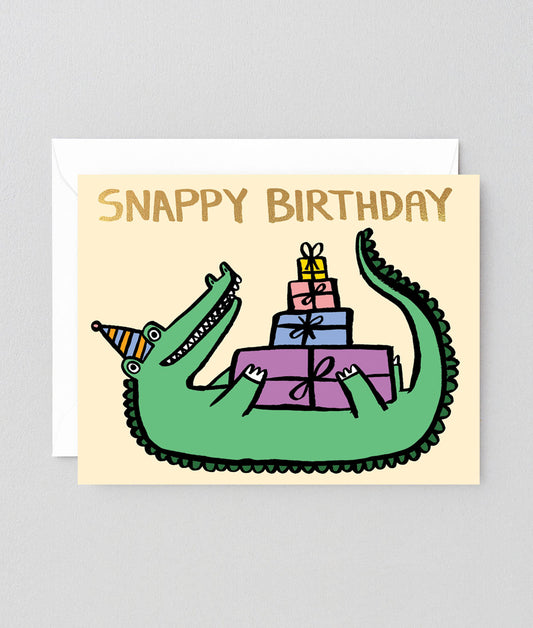 Snappy Birthday Kids Greetings Card