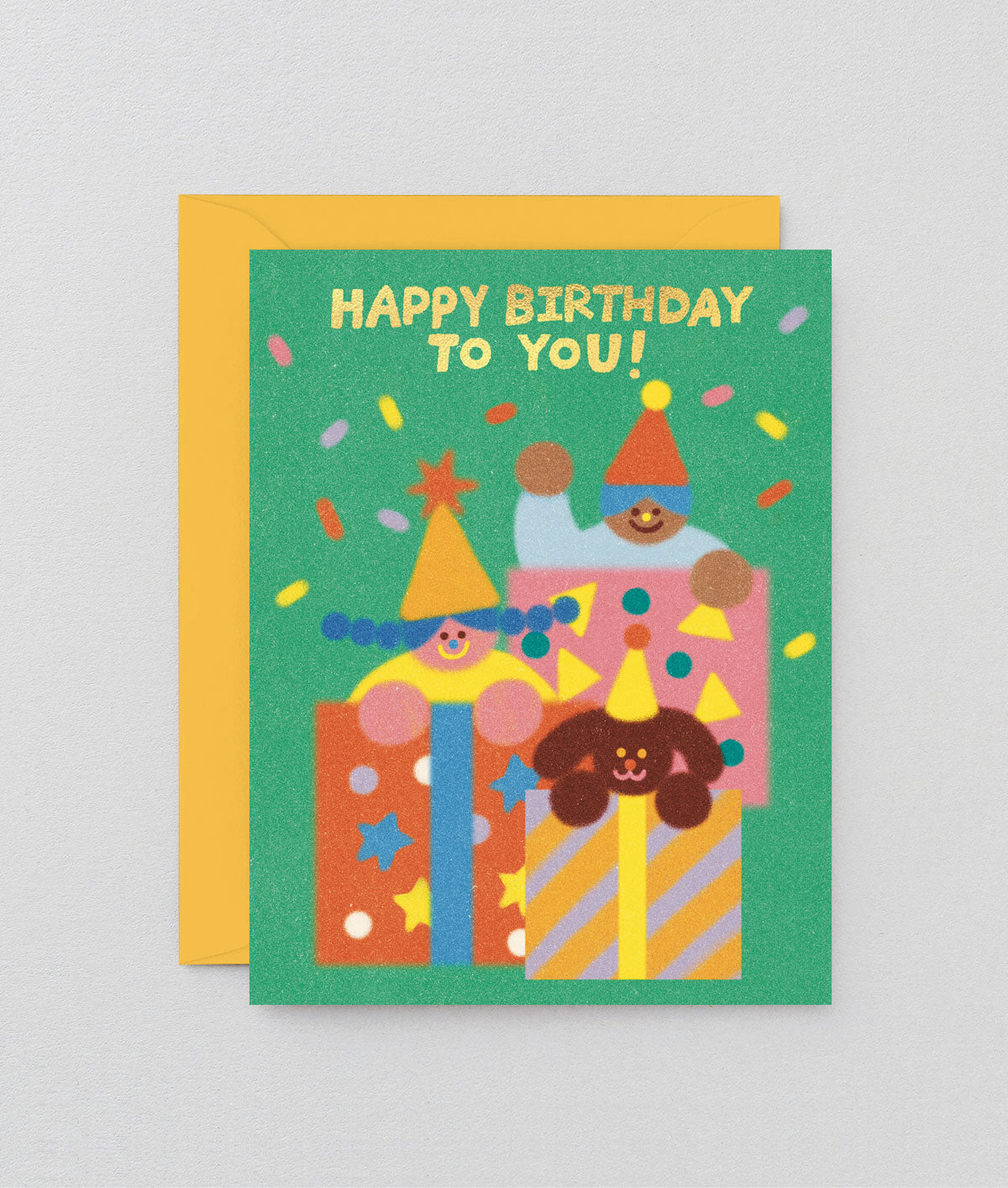Happy Birthday To You Presents Kids Greetings Card