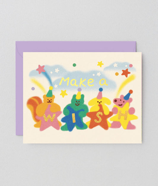 Make A Wish Kids Greetings Card