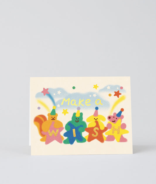 Make A Wish Kids Greetings Card