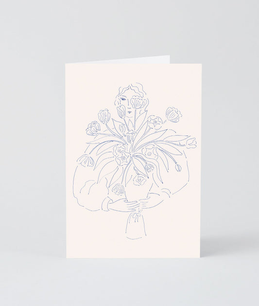 Explosion of Tulips Art Card