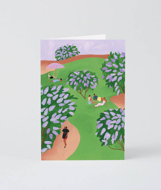 Lilac Park Art Card