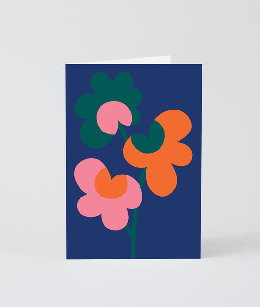 Flower Trio Art Card
