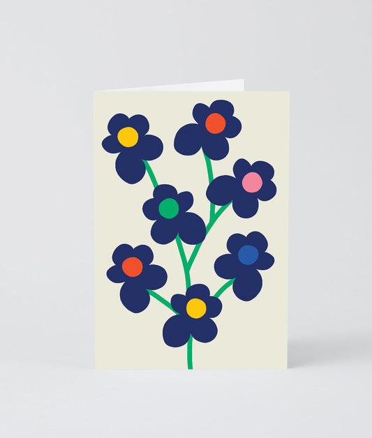 Flower Bouquet Art Card
