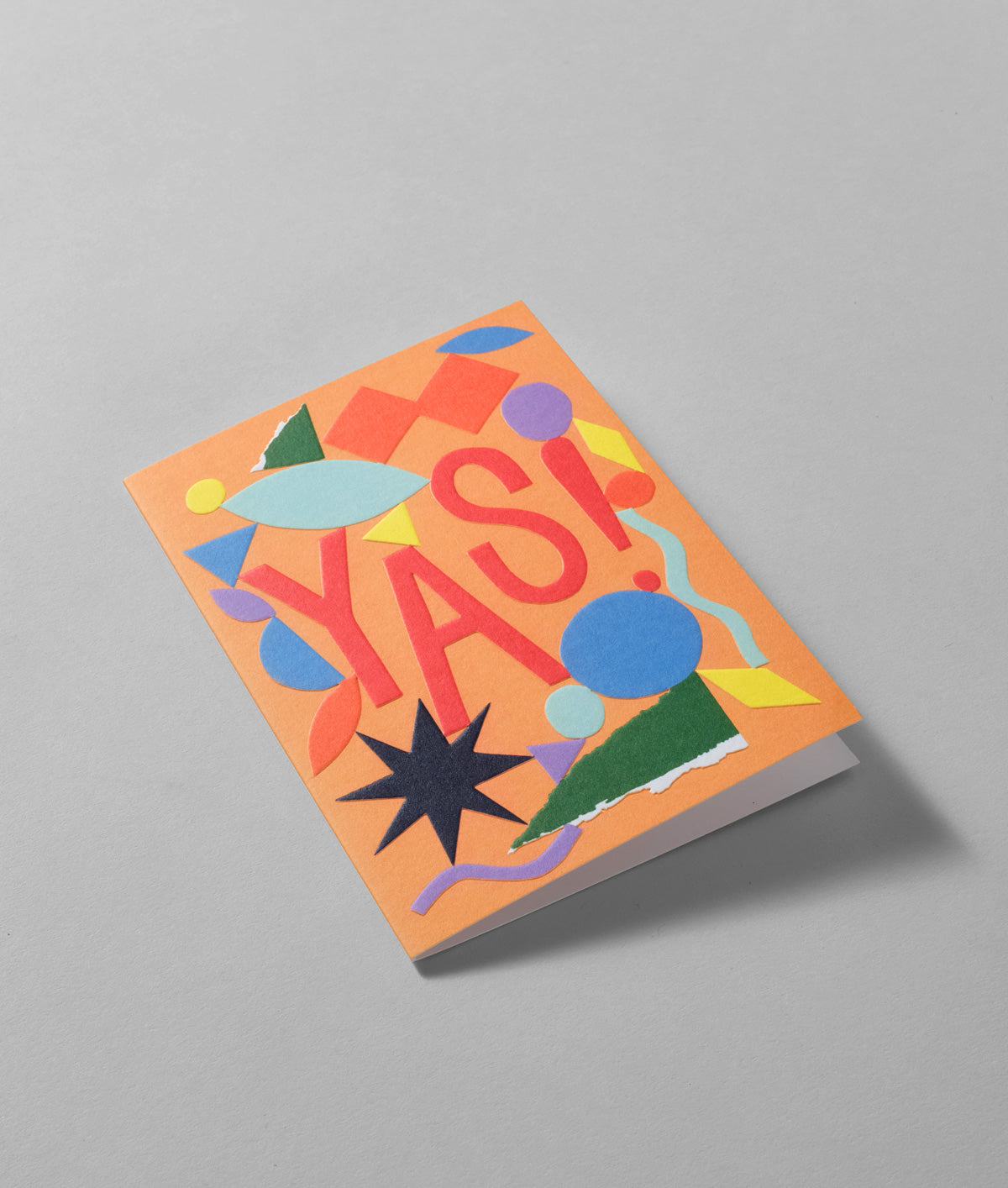 Yas Embossed Greetings Card