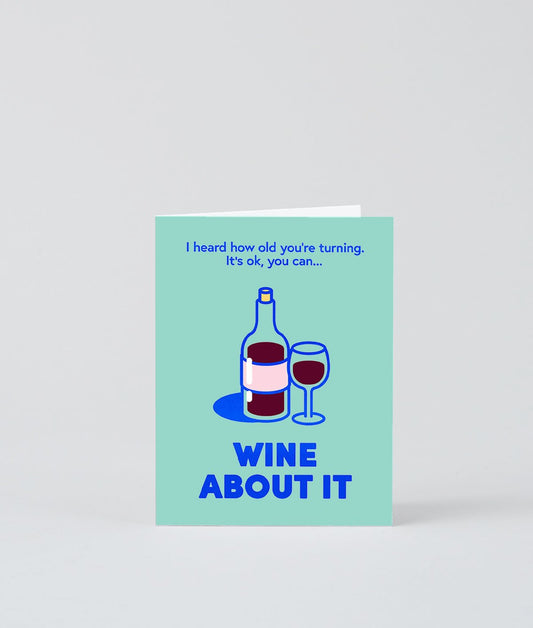 Wine About It Mini Card