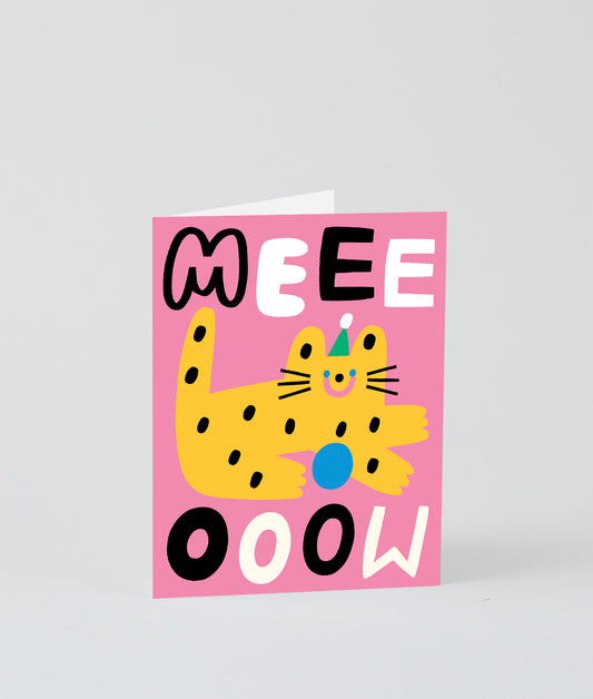 MEOW Kids Greetings Card