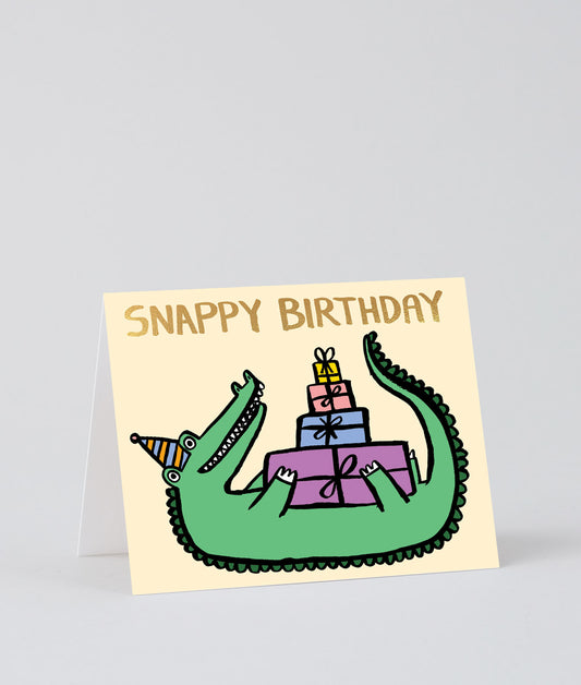 Snappy Birthday Kids Greetings Card