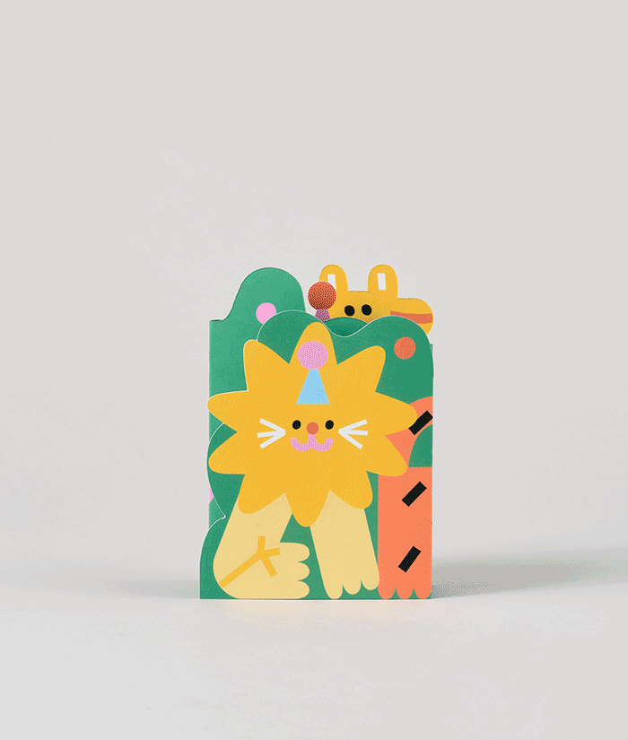Jungle Fold Out Card