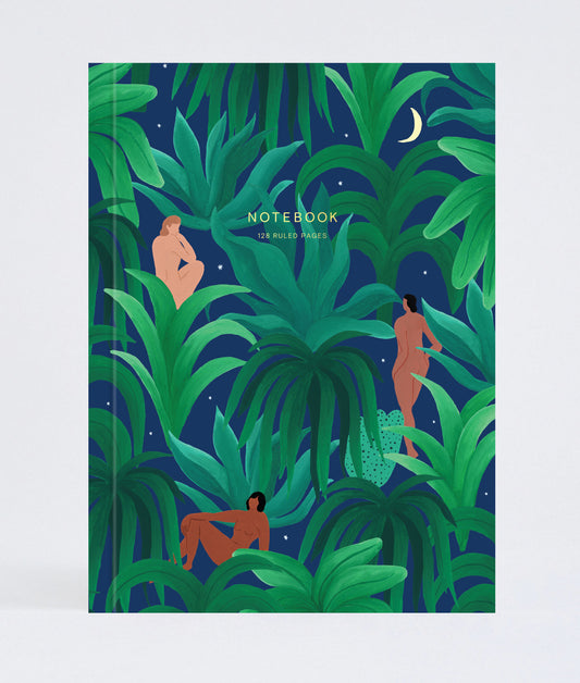 Night Jungle Layflat Notebook