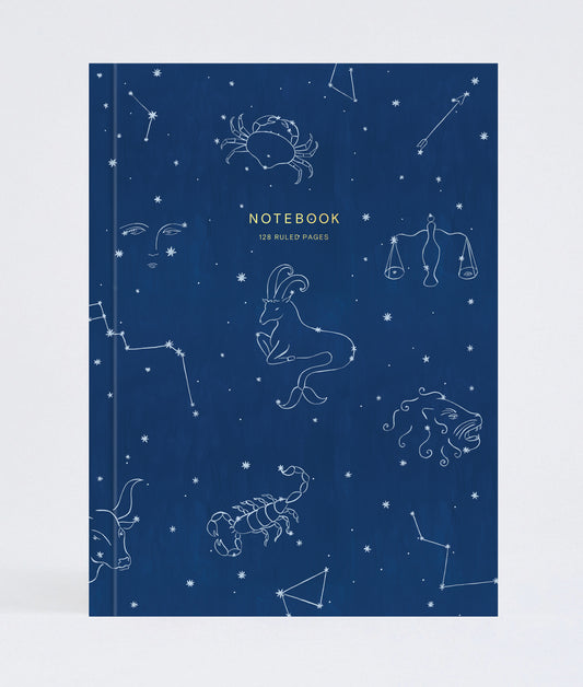 Starry Night Layflat Notebook