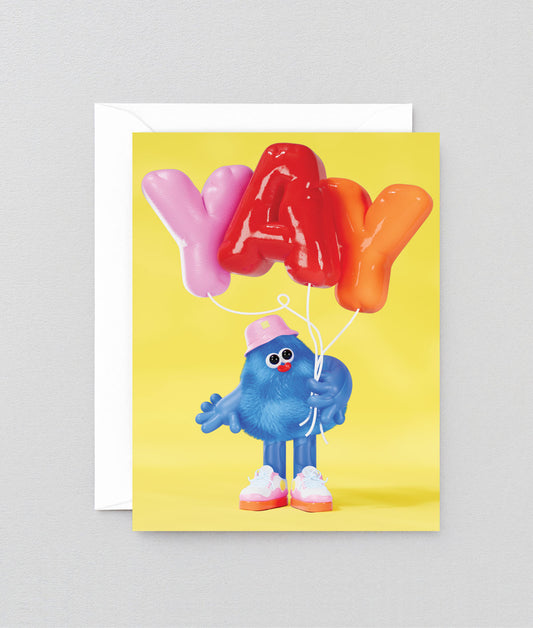 Yay Birthday Kids Greetings Card