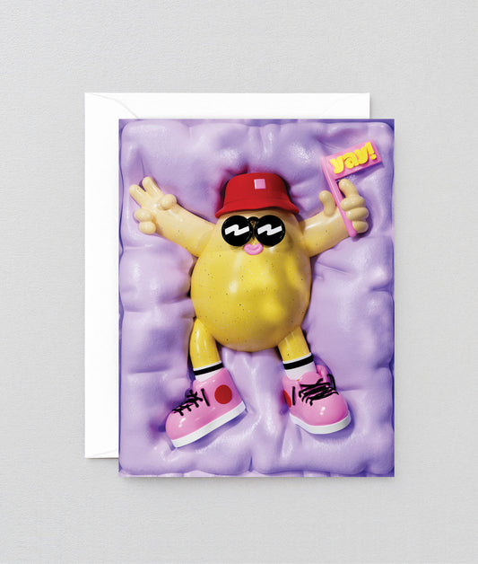 Comfy Yay Kids Greetings Card