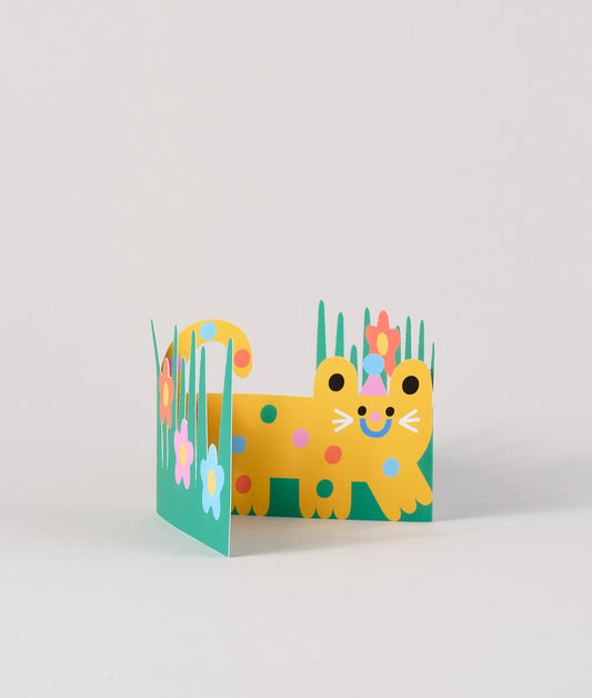 Cat Fold Out Card
