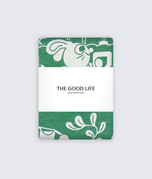 The Good Life Tea Towel Twin Pack