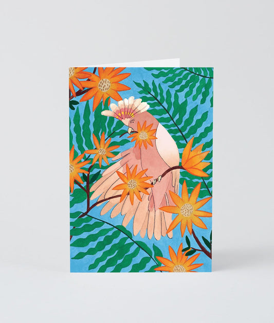 Tropical Bird Art Card