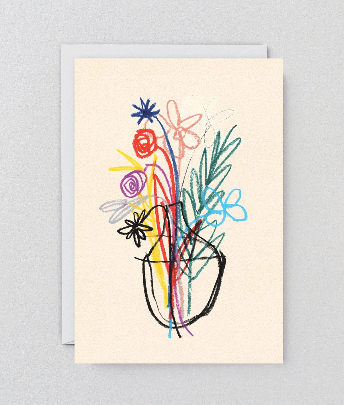 Bouquet Art Card