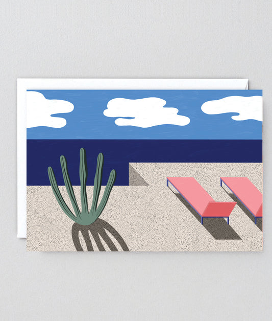 Sea Views Art Card
