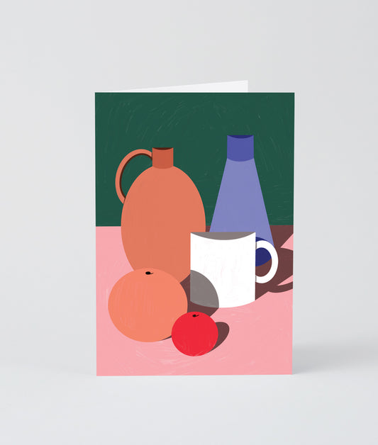 Objects & Oranges Art Card