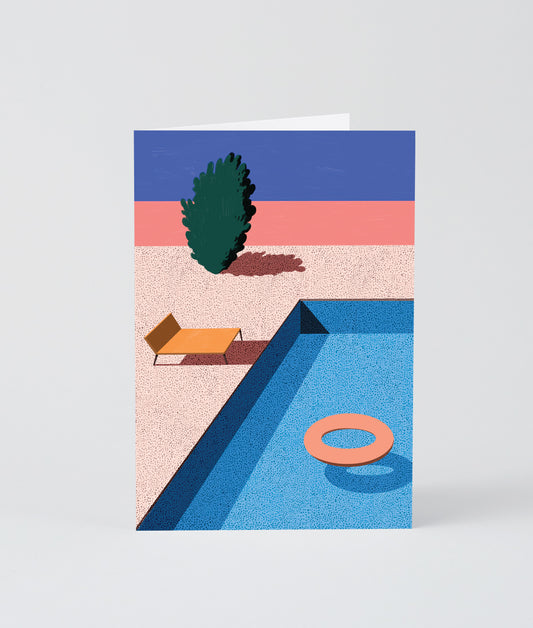 Post-dip Pool Art Card