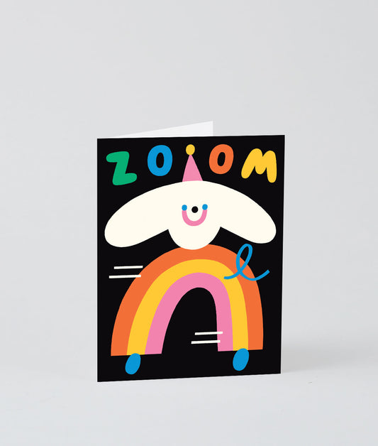 Zoom Kids Greetings Card