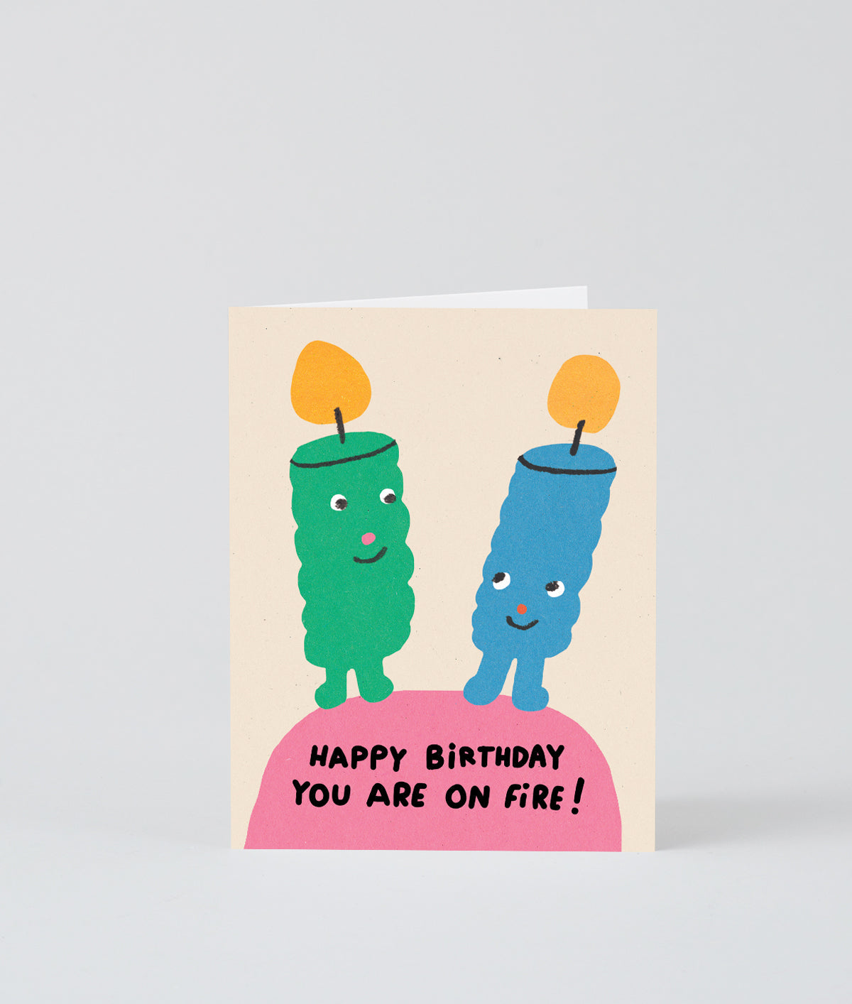 You Are On Fire! kids Greetings Card