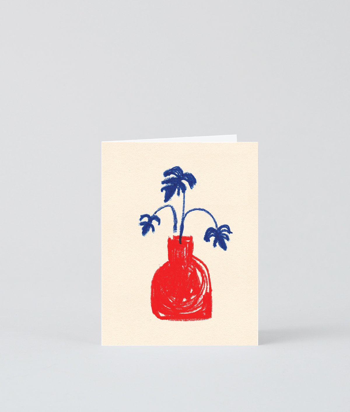 Red Vase Mini Card
