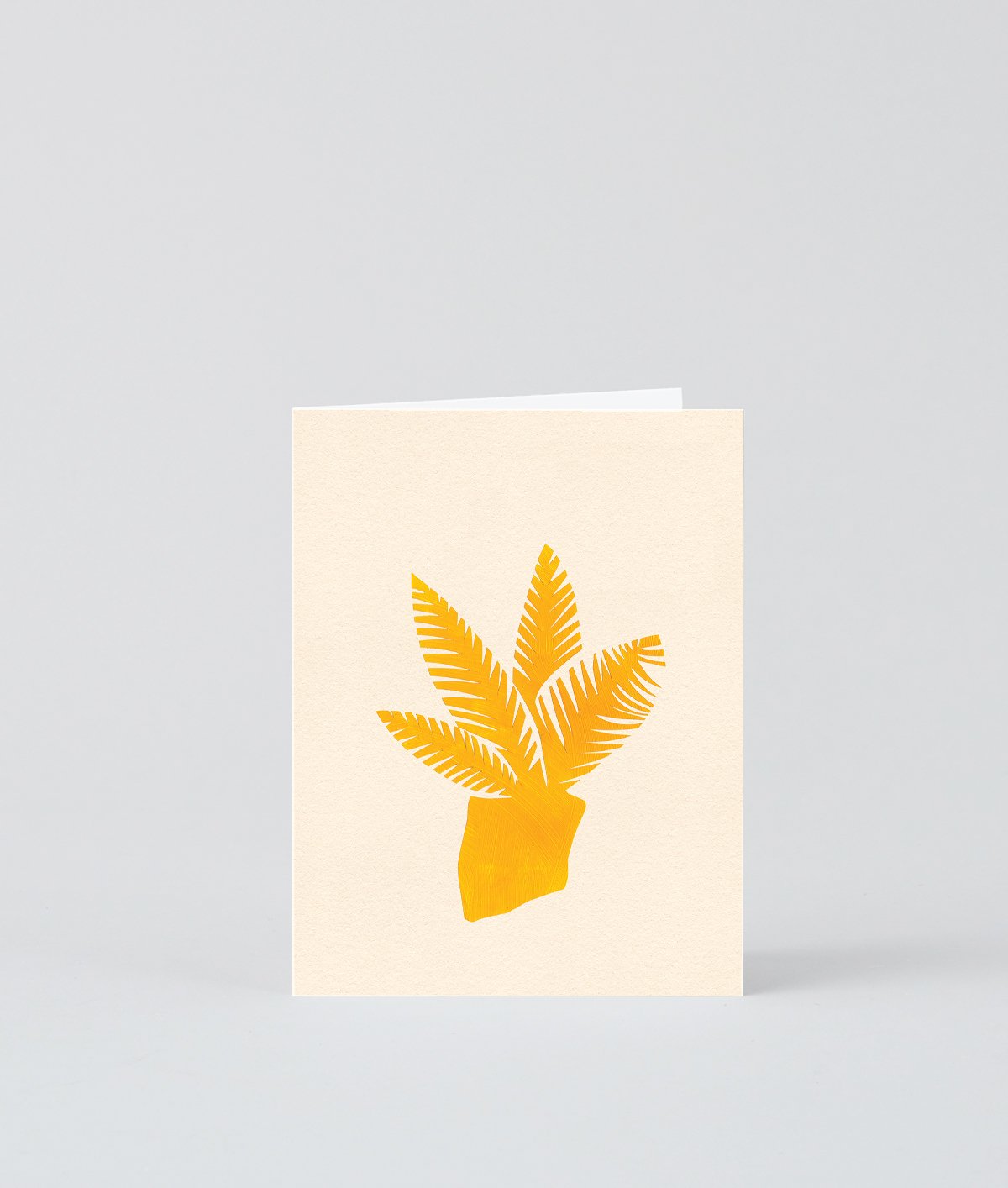 Yellow Plant Mini Card