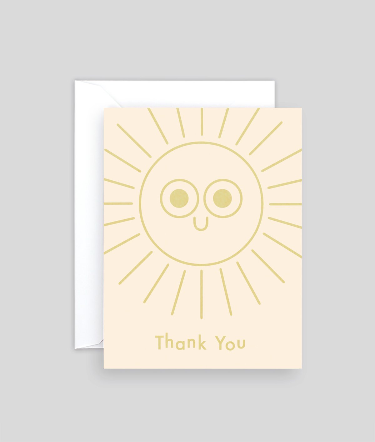Thank You Sun Mini Card