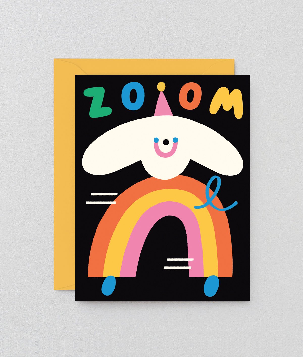 Zoom Kids Greetings Card